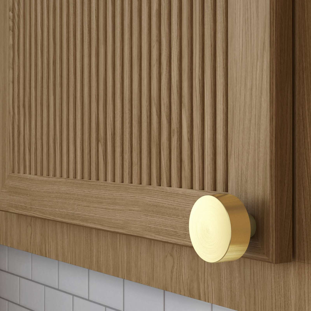 Non-lacquered Brass 1.5"