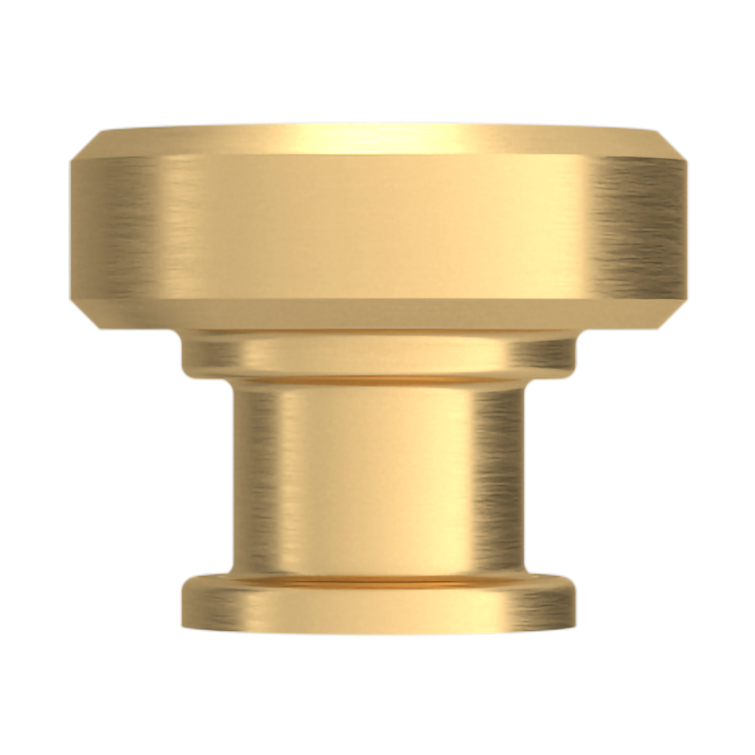 Lifetime (PVD) Satin Brass 1.25"