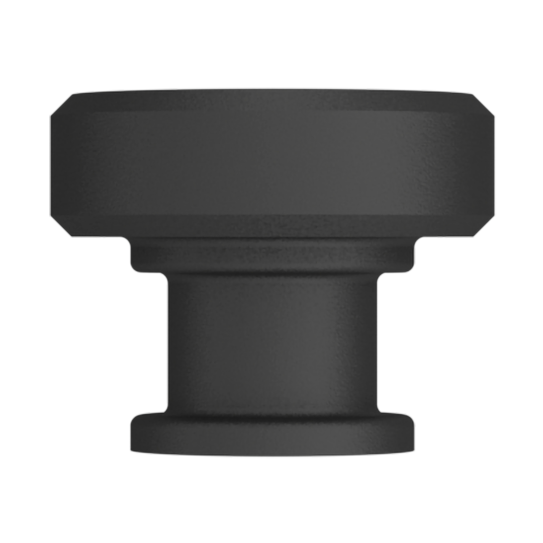 Satin Black 1.25"