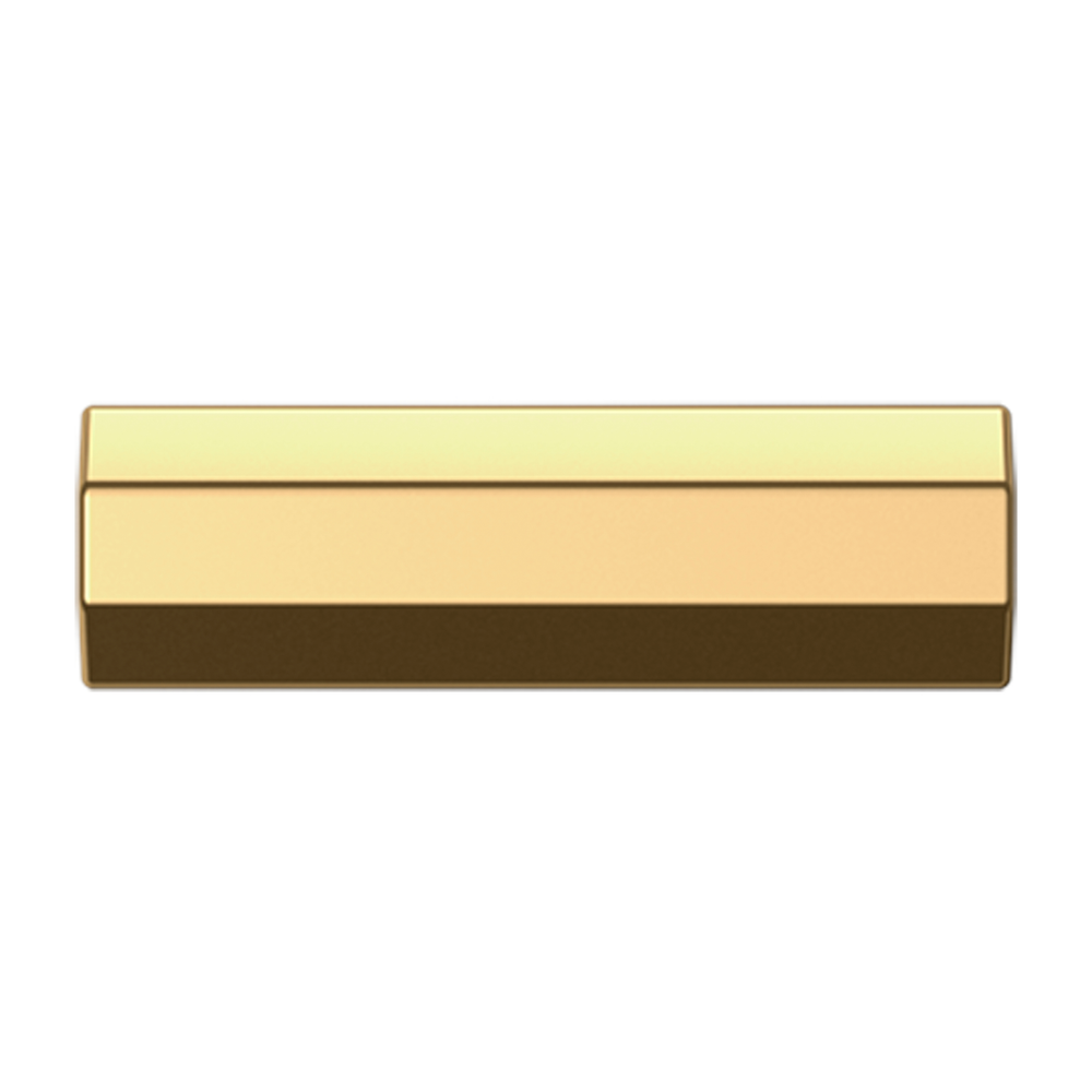 Lifetime (PVD) Polished Brass 1.5"
