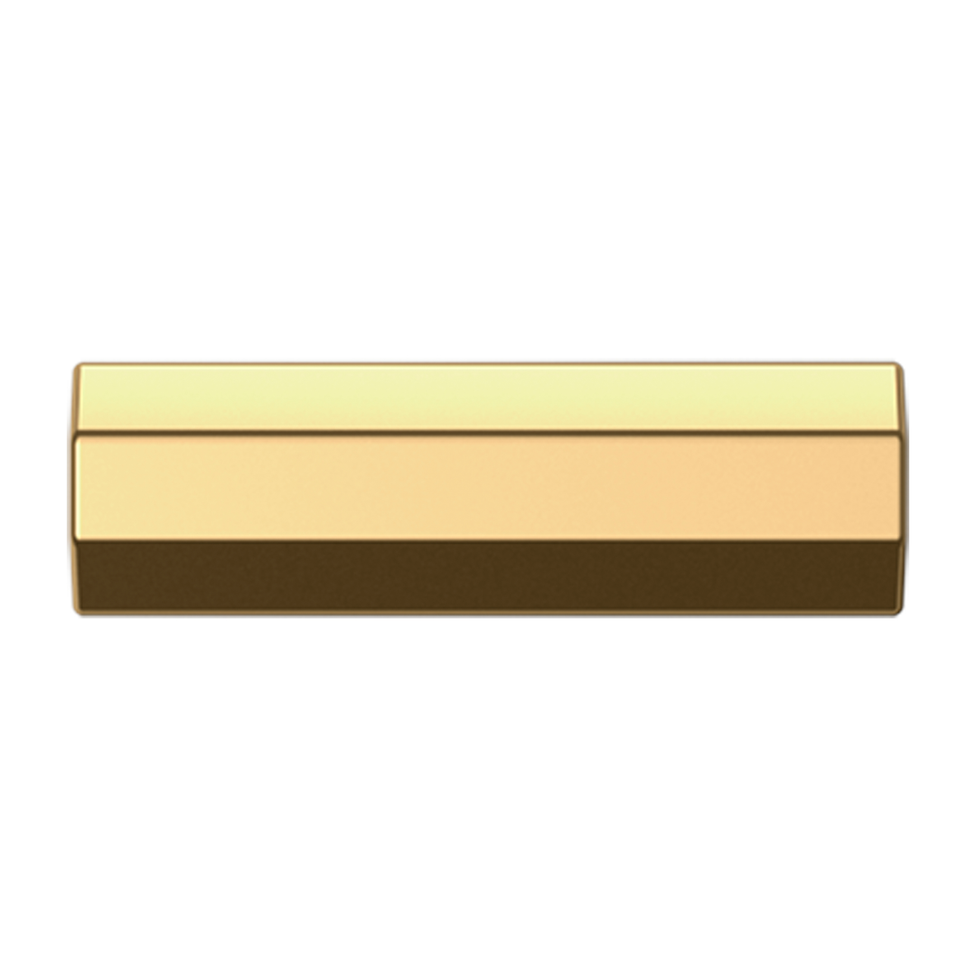 Lifetime (PVD) Polished Brass 1.5"