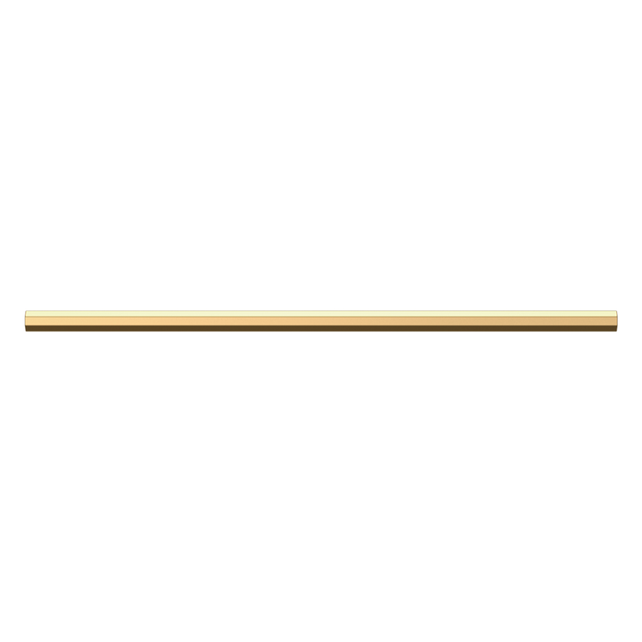 Lifetime (PVD) Polished Brass 12" CTC