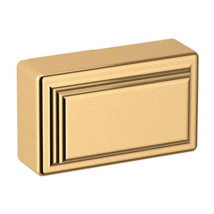 Non-lacquered Brass (shown new — living finish, patinas over time)