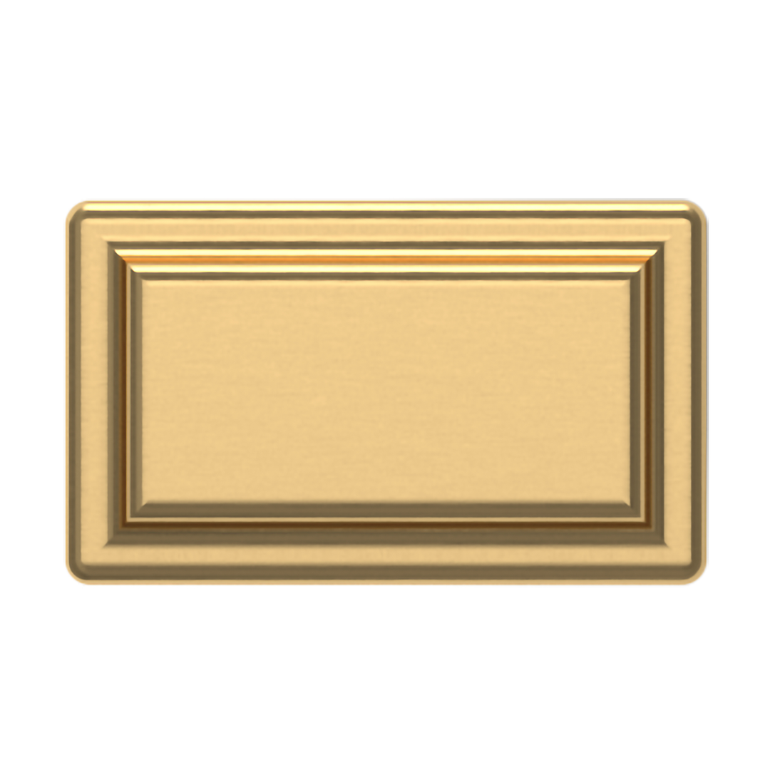 Lifetime (PVD) Satin Brass 1.5"