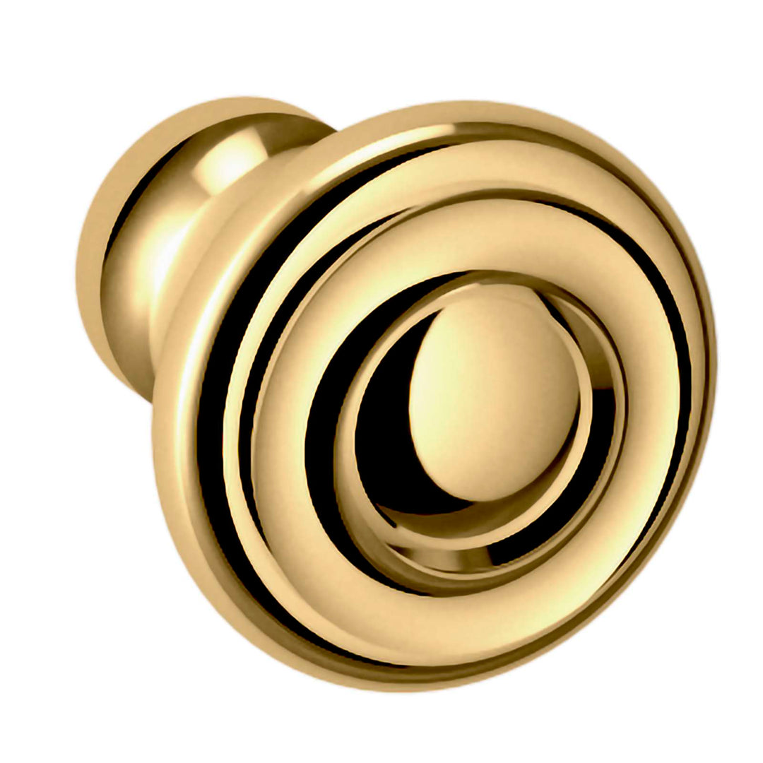 Non-lacquered Brass (shown new — living finish, patinas over time)