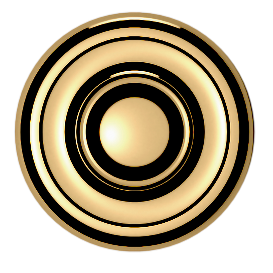 Lifetime (PVD) Polished Brass 1"