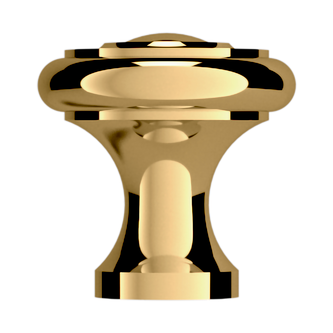 Lifetime (PVD) Polished Brass 1"