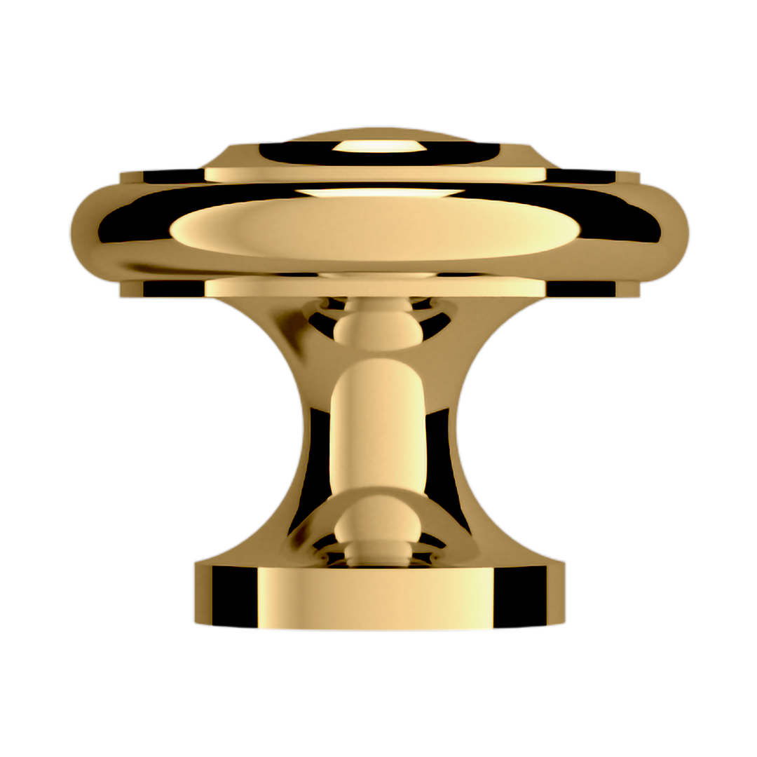 Lifetime (PVD) Polished Brass 1.25"