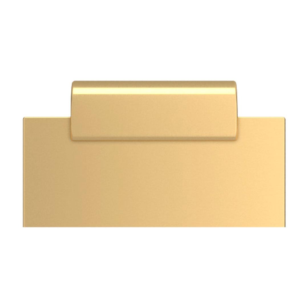 Lifetime (PVD) Satin Brass 1.5"