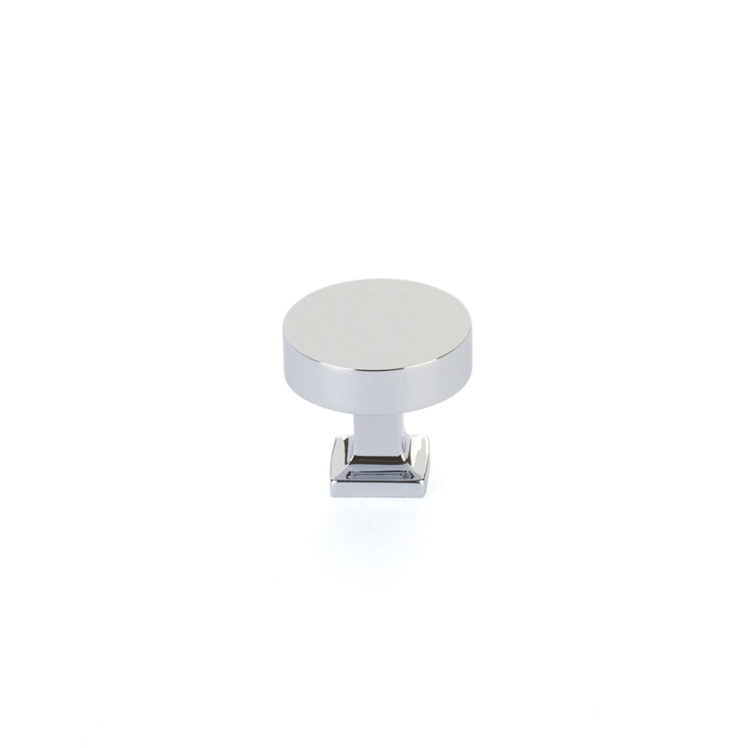 Schaub and Company - Haniburton Cabinet Knob Round With Square Base