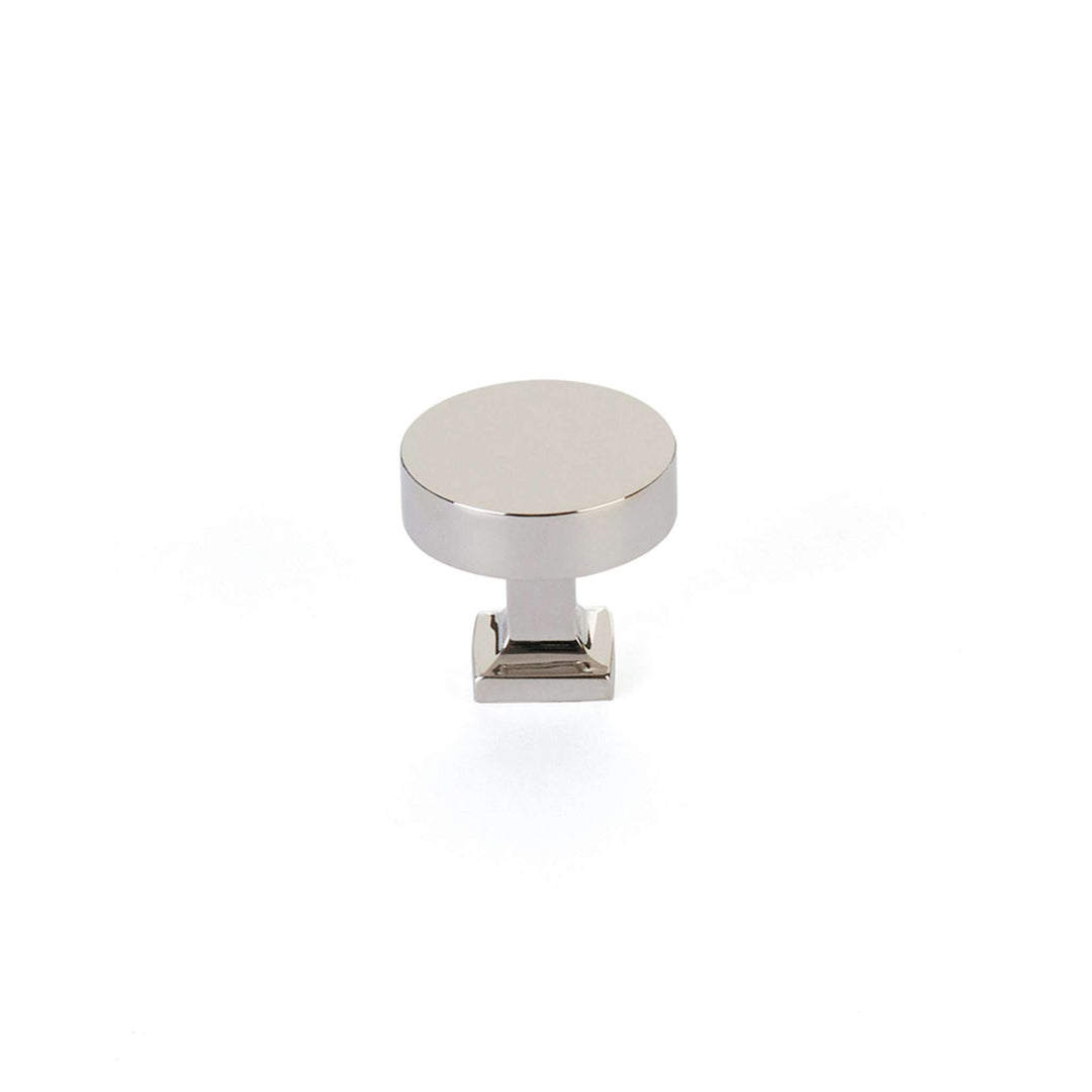 Schaub and Company - Haniburton Cabinet Knob Round With Square Base