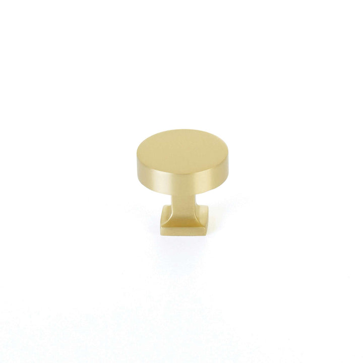 Schaub and Company - Haniburton Cabinet Knob Round With Square Base