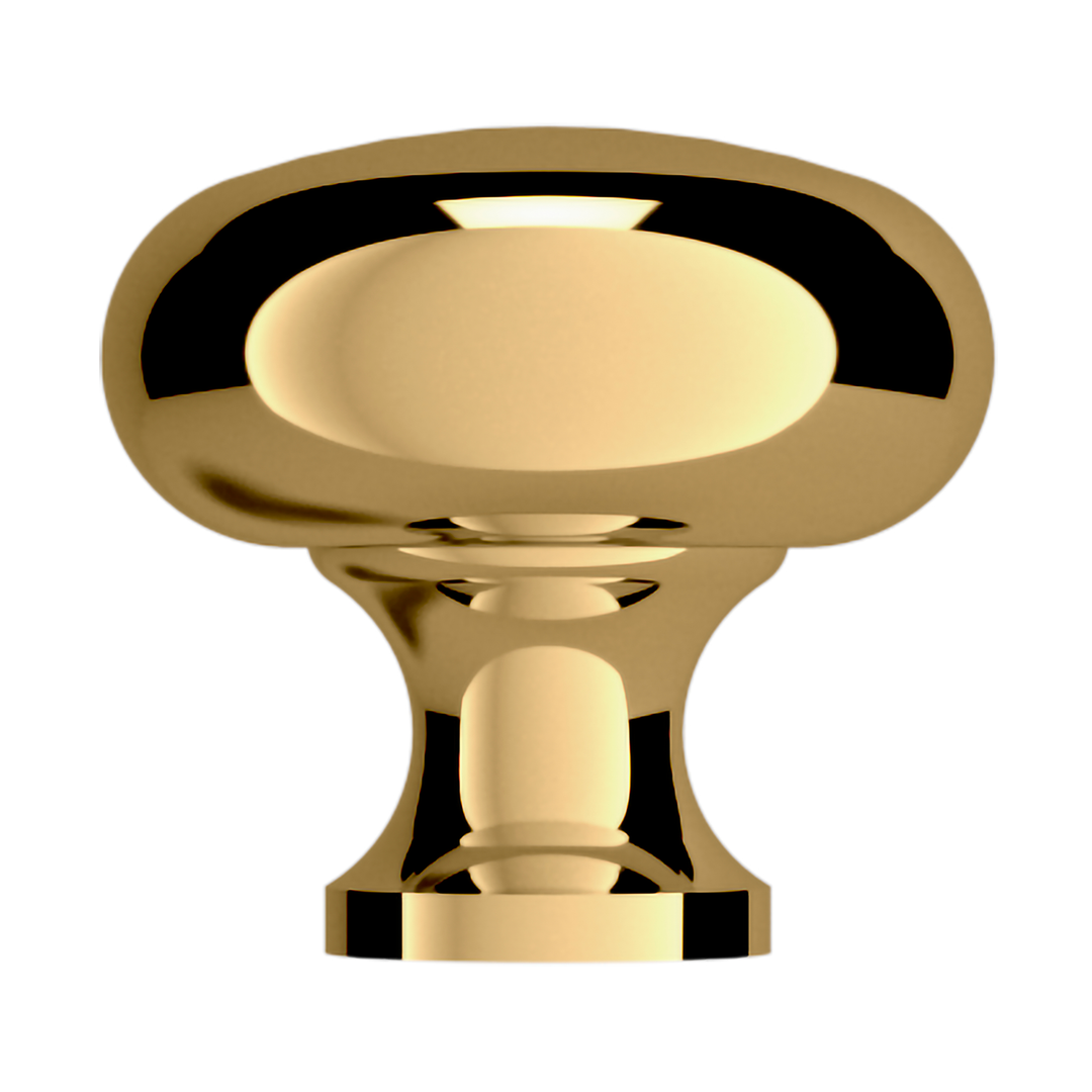 Lifetime (PVD) Polished Brass 1.25"