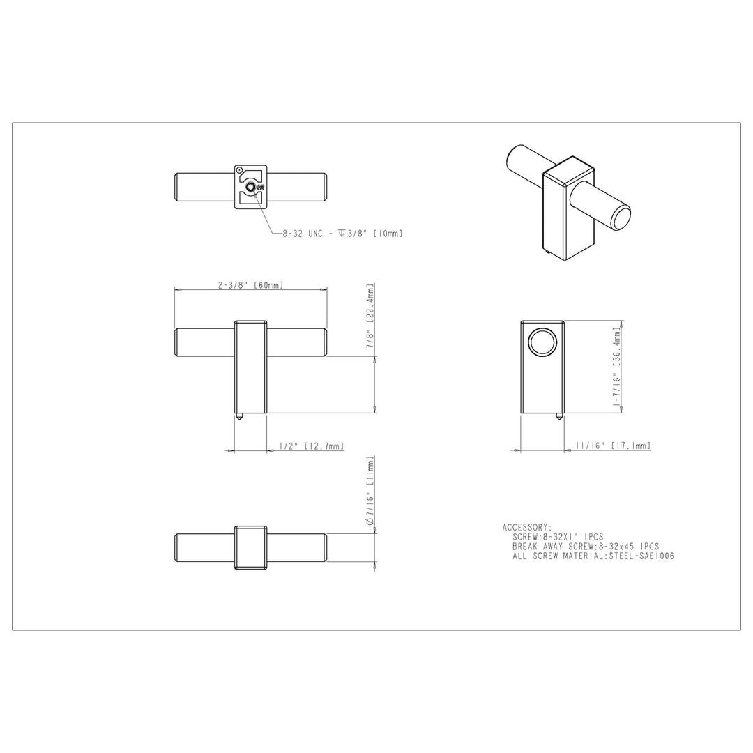 Jeffrey Alexander - Larkin 1 Knobs