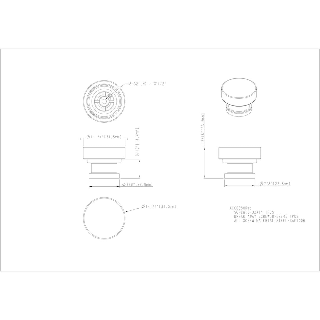 Jeffrey Alexander - Elara Knobs