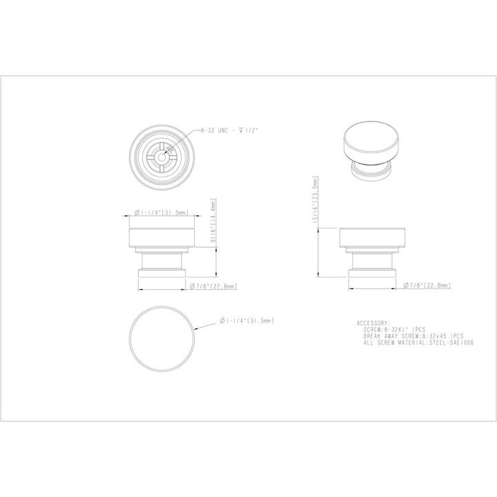 Jeffrey Alexander - Elara Knobs