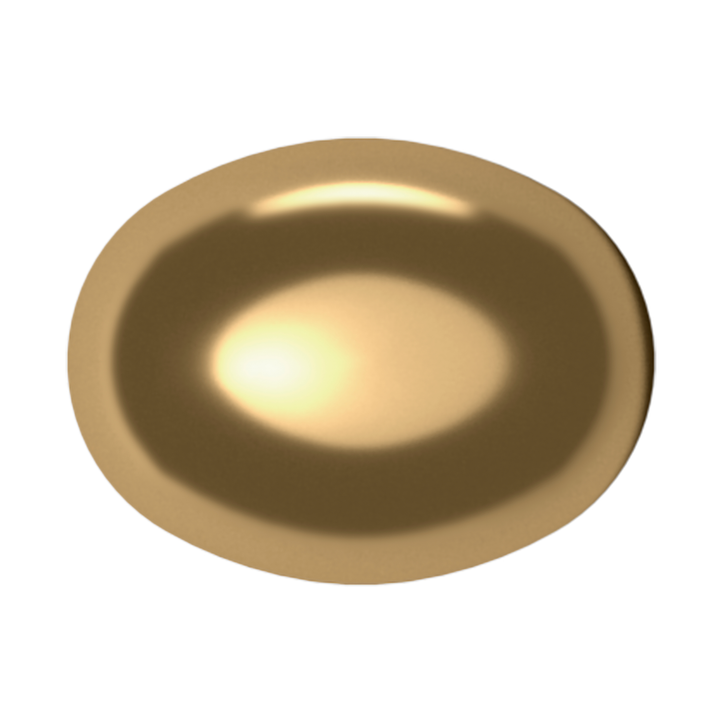 Lifetime (PVD) Polished Brass 1.312"