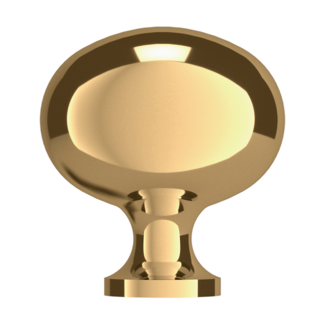 Lifetime (PVD) Polished Brass 1.312"