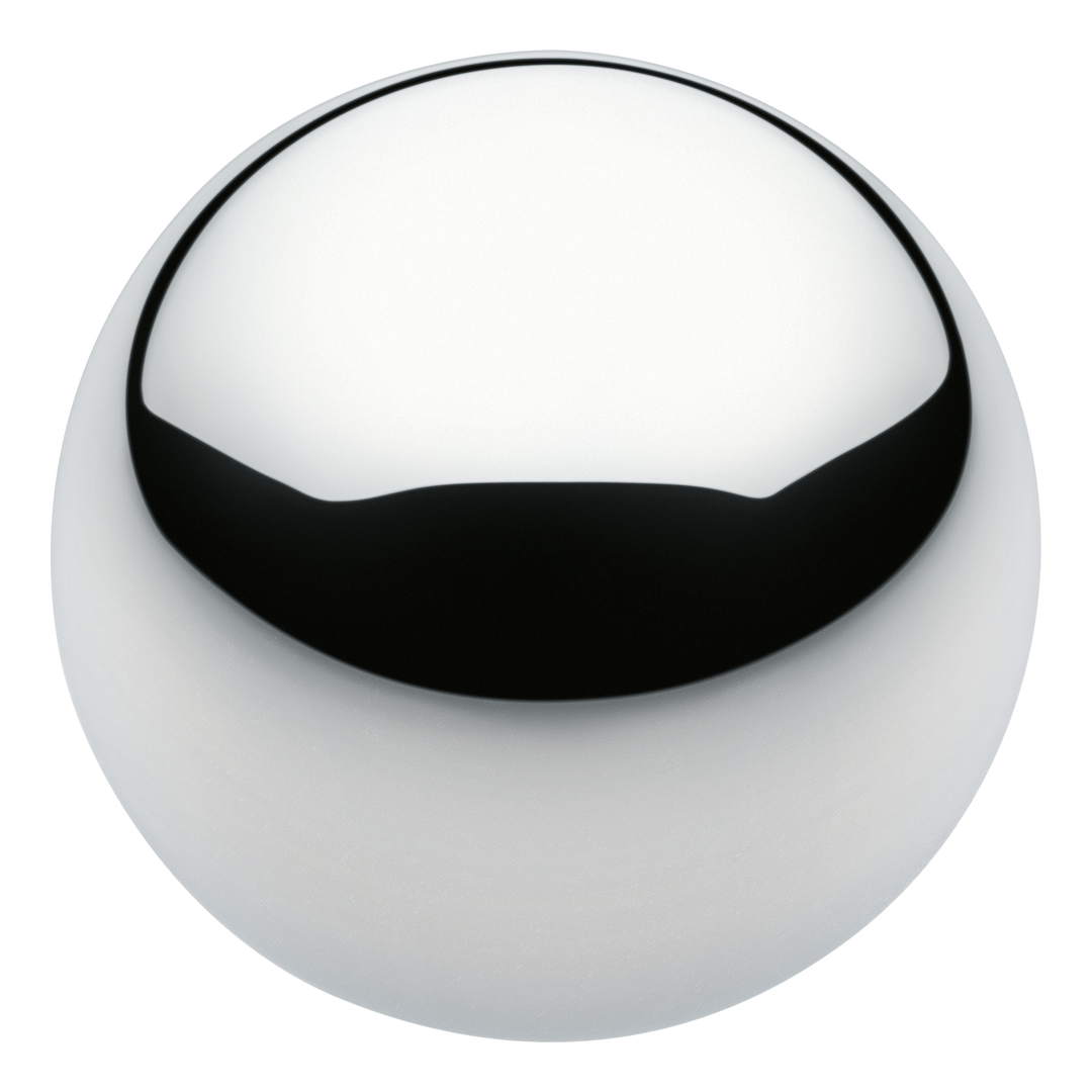 Polished Chrome 1"