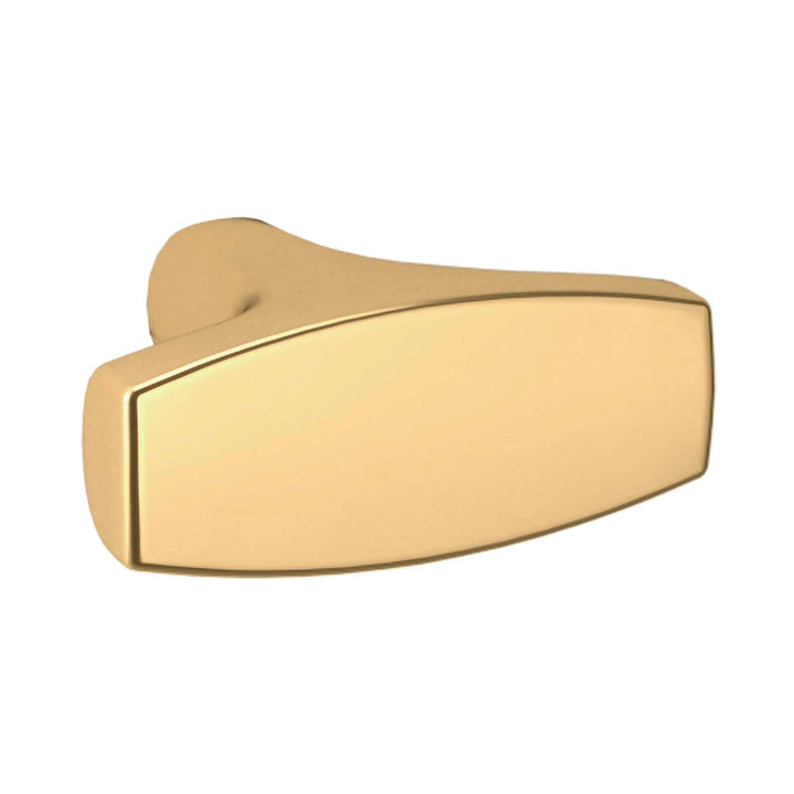 Non-lacquered Brass (shown new — living finish, patinas over time)