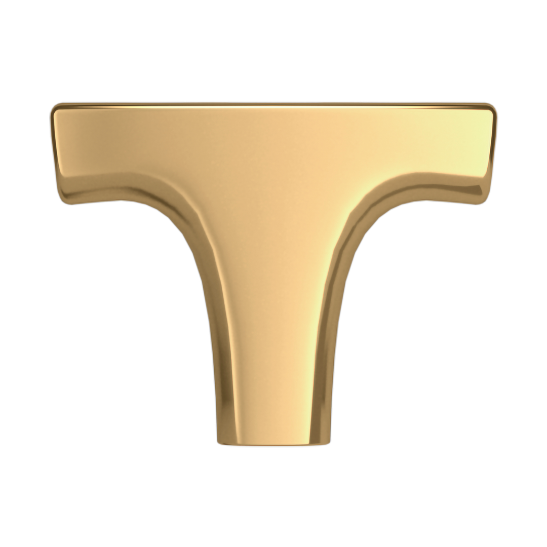 Lifetime (PVD) Polished Brass 1.5"