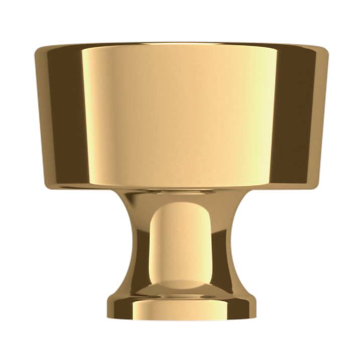 Non-lacquered Brass 1.25"