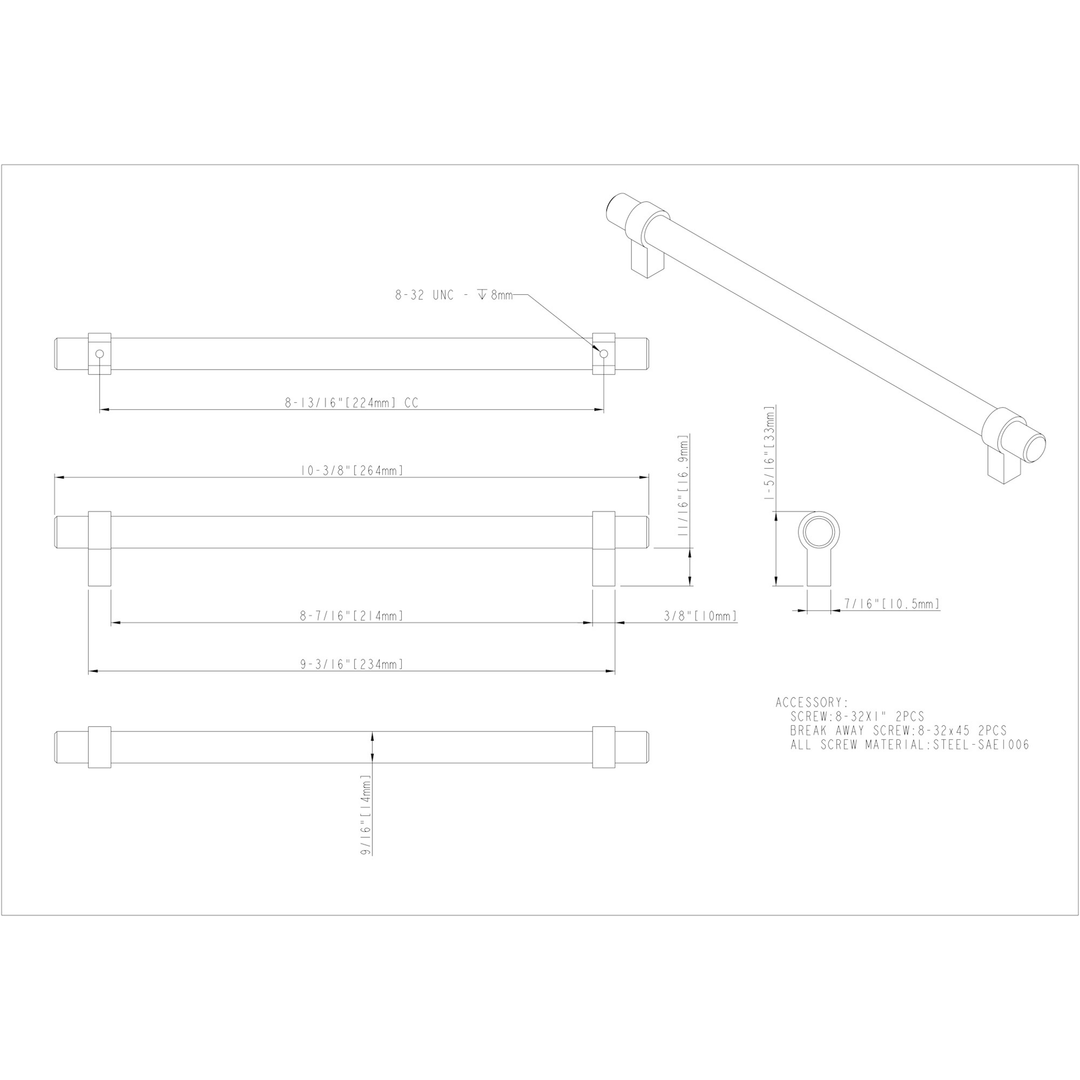 Jeffrey Alexander - Key Grande Pulls