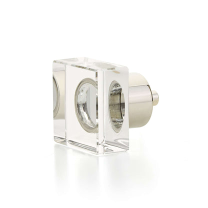 Schaub and Company - City Lights Cabinet Knob Square Glass