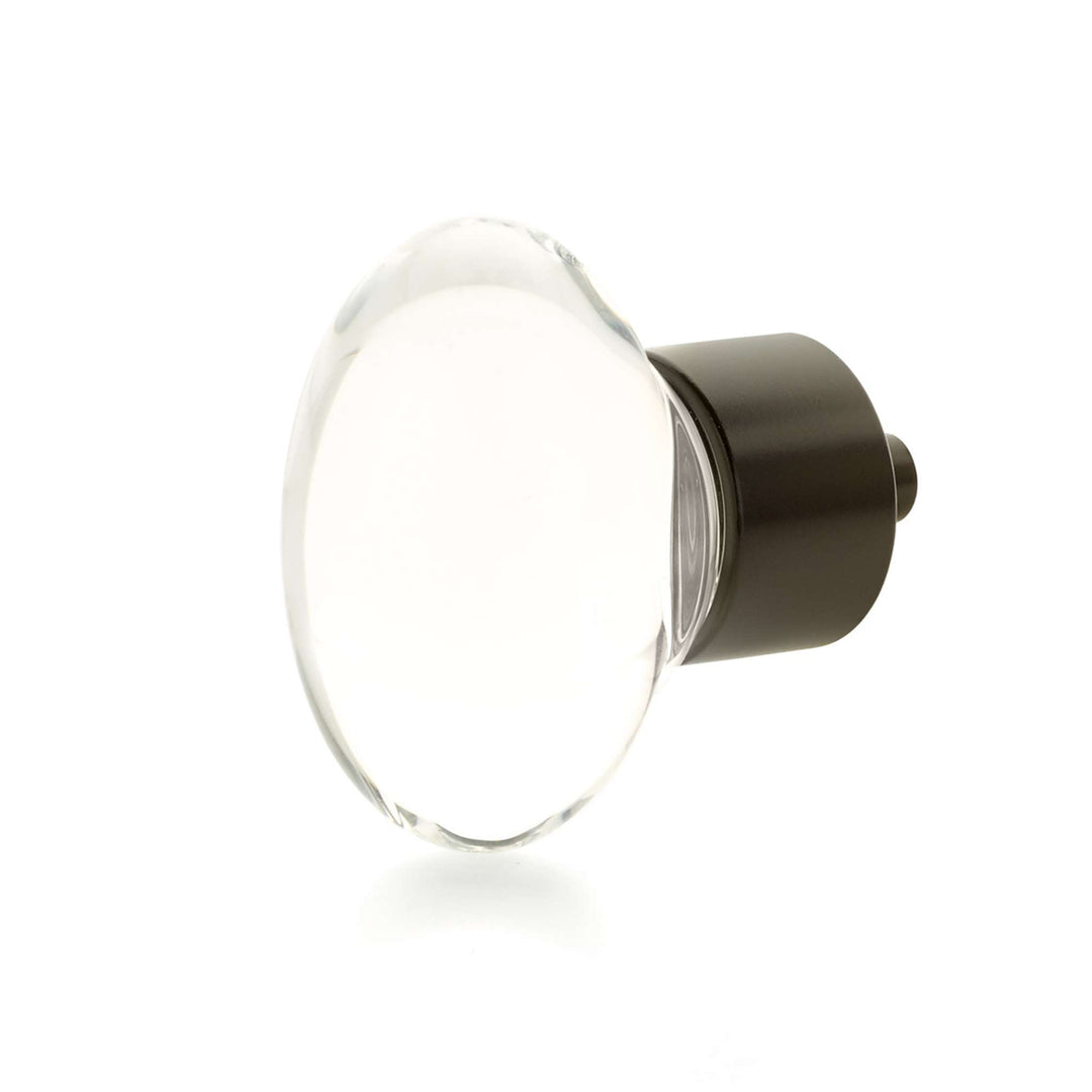 Schaub and Company - City Lights Cabinet Knob Oval Glass