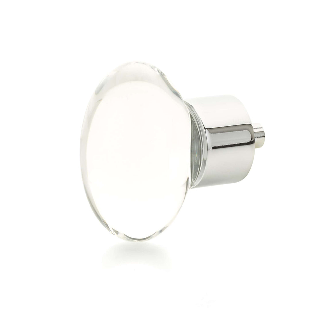 Schaub and Company - City Lights Cabinet Knob Oval Glass