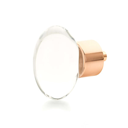 Schaub and Company - City Lights Cabinet Knob Oval Glass