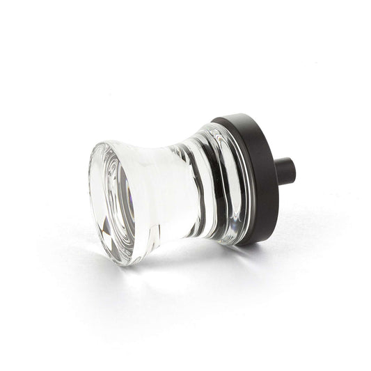 Schaub and Company - City Lights Cabinet Knob Concave Glass