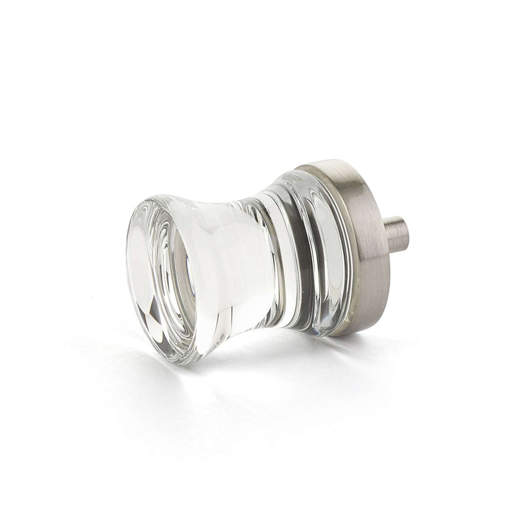 Schaub and Company - City Lights Cabinet Knob Concave Glass