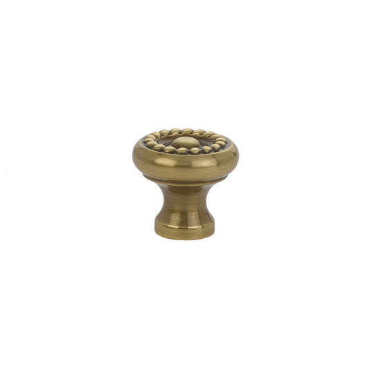 EMTEK - Brass Rope - Cabinet Knob