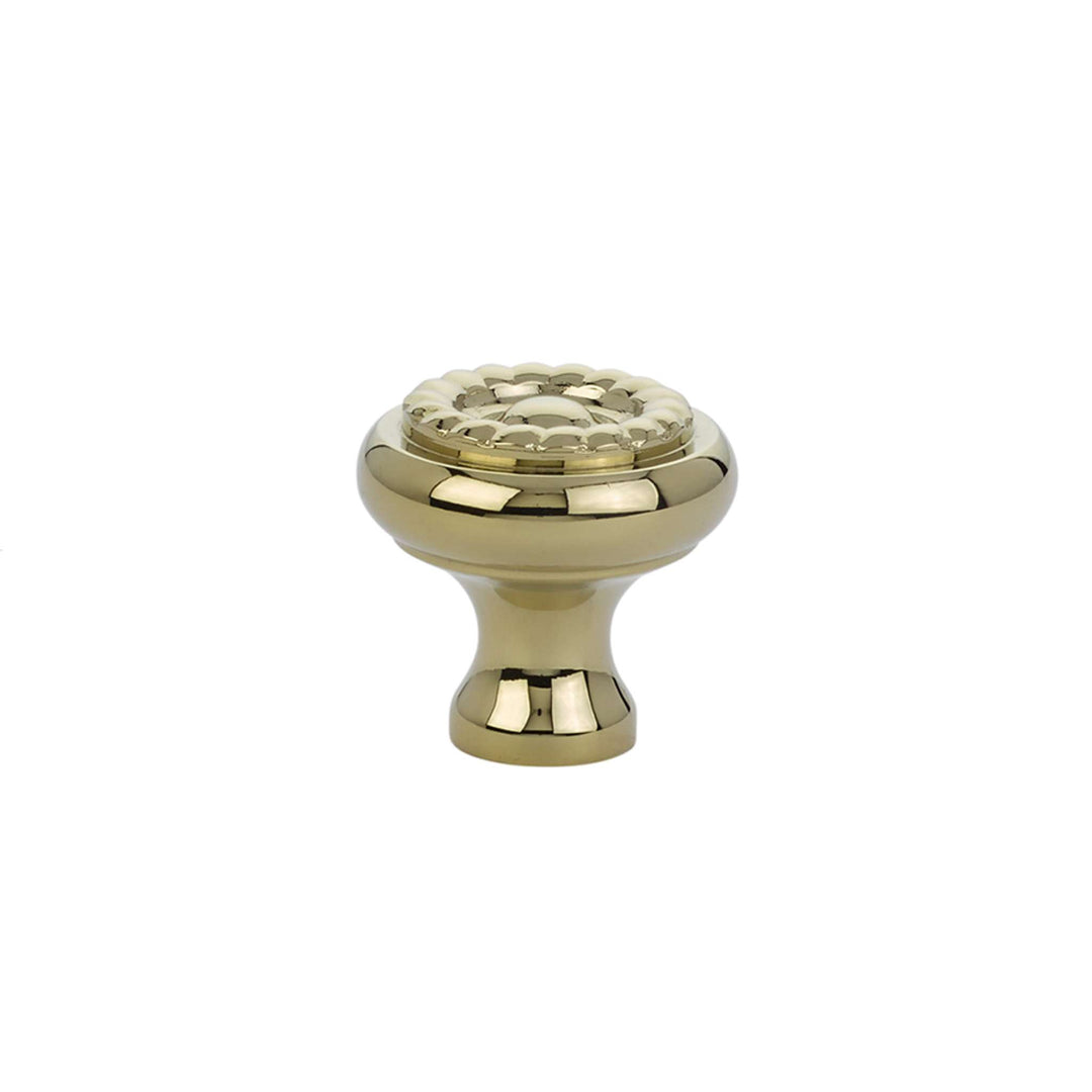 EMTEK - Brass Rope - Cabinet Knob