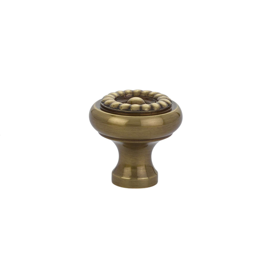 EMTEK - Brass Rope - Cabinet Knob