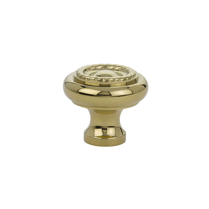 EMTEK - Brass Rope - Cabinet Knob