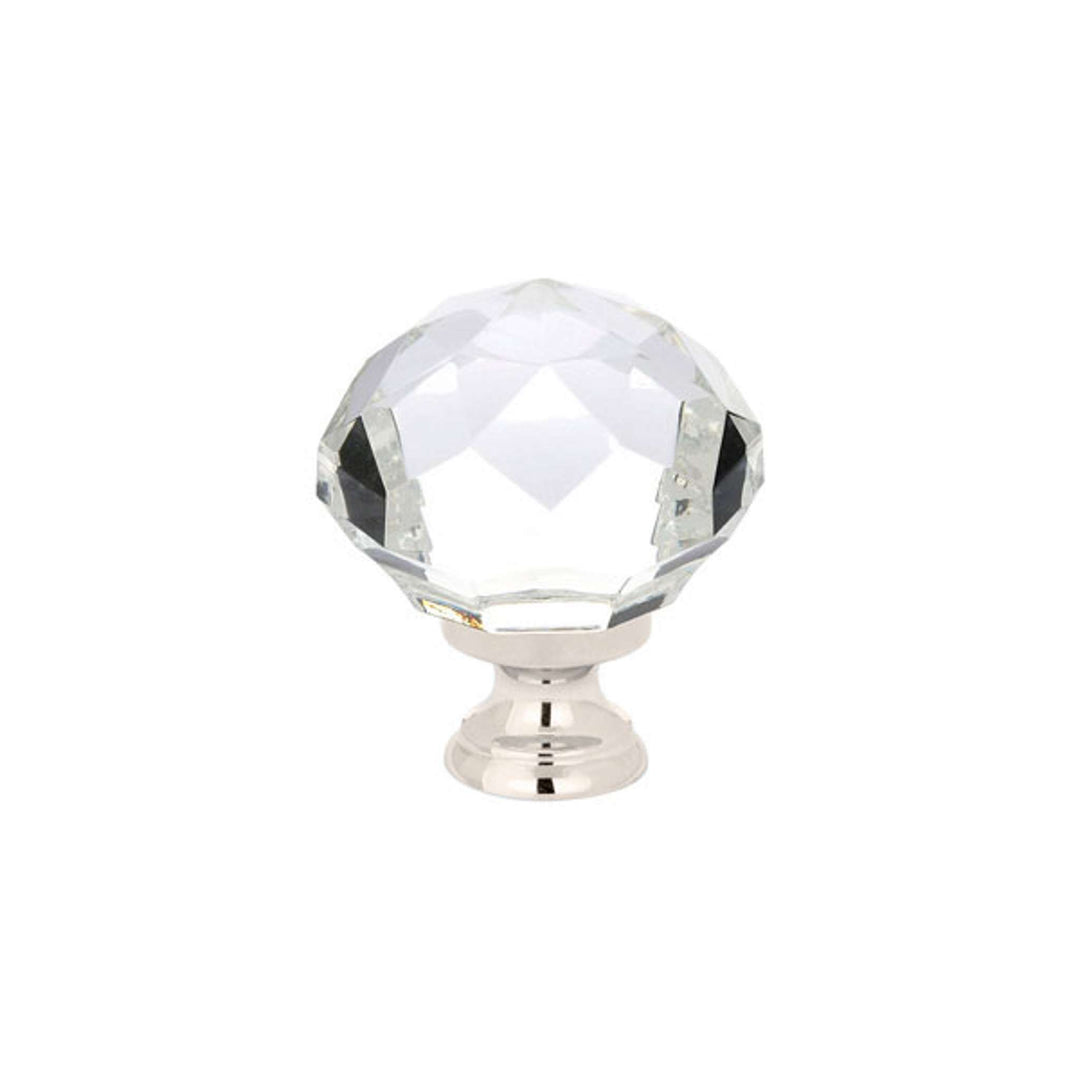 EMTEK - Diamond Glass Wardrobe Knob