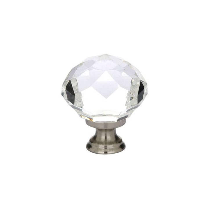 EMTEK - Diamond Glass Wardrobe Knob