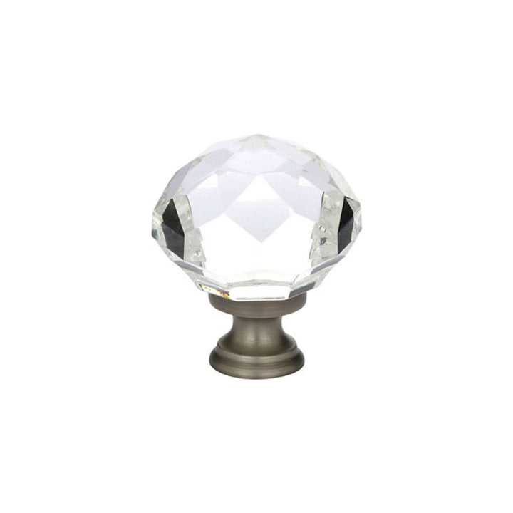 EMTEK - Diamond Glass Wardrobe Knob