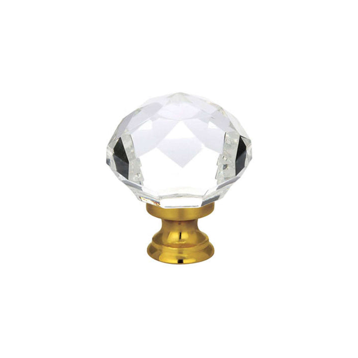 EMTEK - Diamond Glass Wardrobe Knob