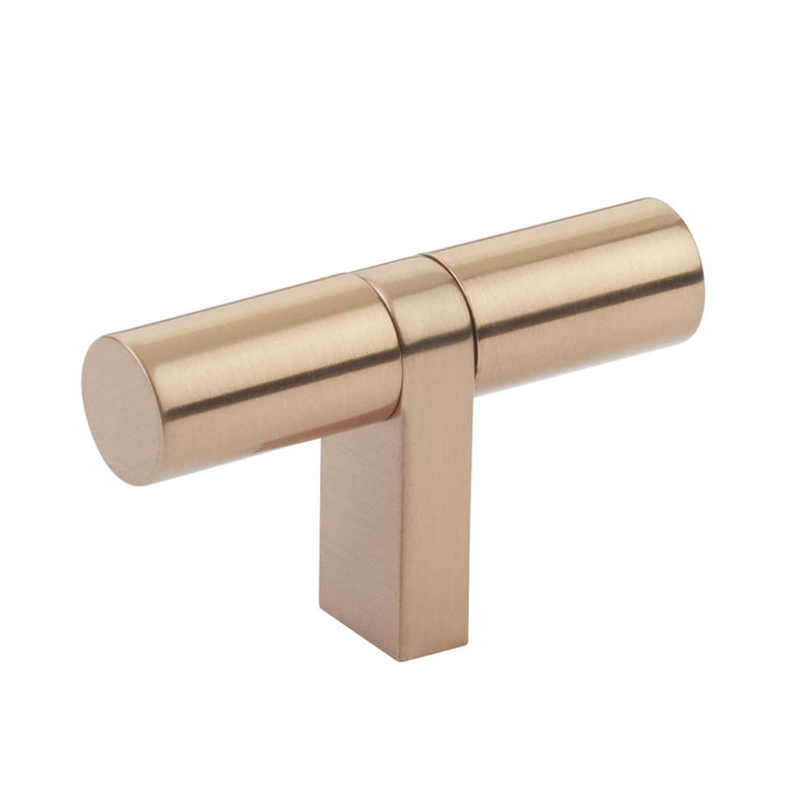 EMTEK - Select Bar Cabinet T-Knob - Smooth Bar