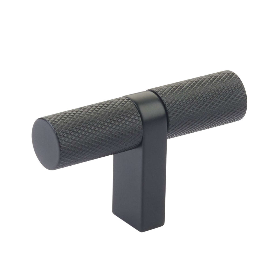 EMTEK - Select Bar Cabinet T-Knob - Knurled Bar