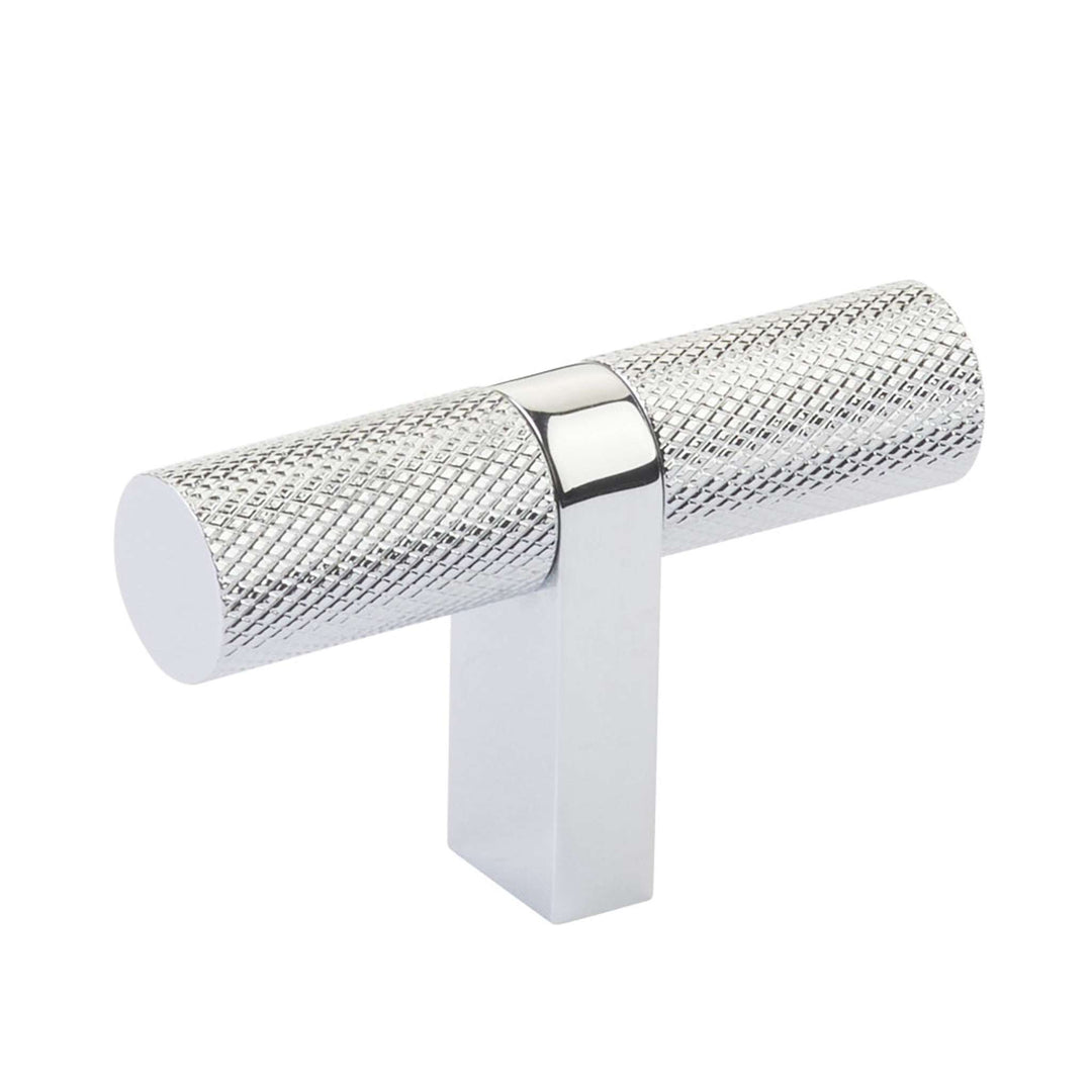 EMTEK - Select Bar Cabinet T-Knob - Knurled Bar