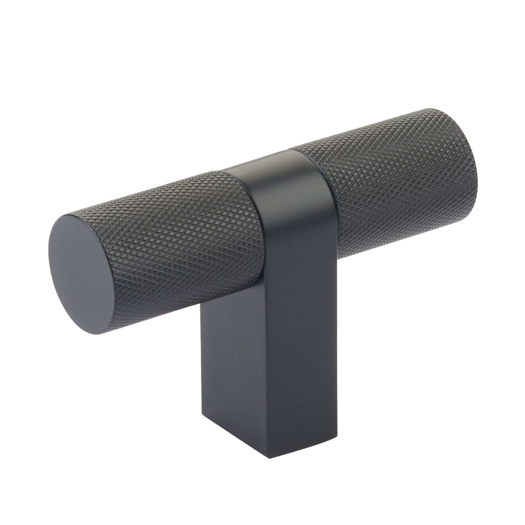 EMTEK - Select Bar Cabinet T-Knob - Knurled Bar