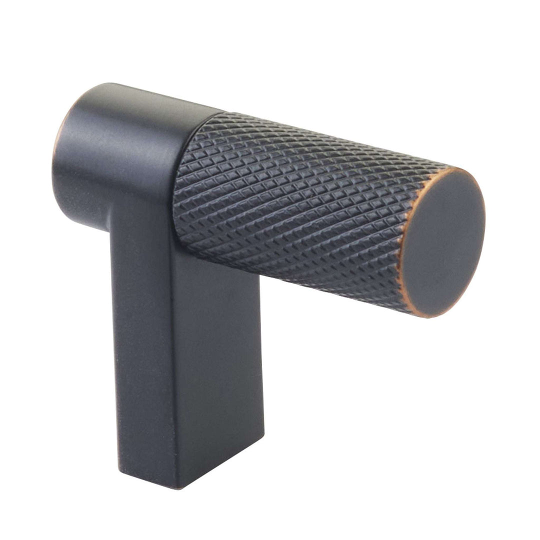 EMTEK - Select Bar Cabinet Finger Pull - Knurled Bar