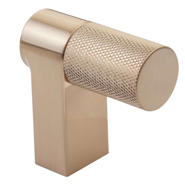 EMTEK - Select Bar Cabinet Finger Pull - Knurled Bar