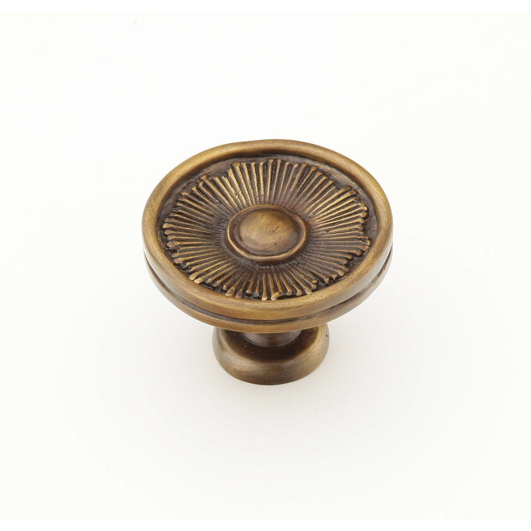 Schaub and Company - Sunburst Cabinet Knob Round