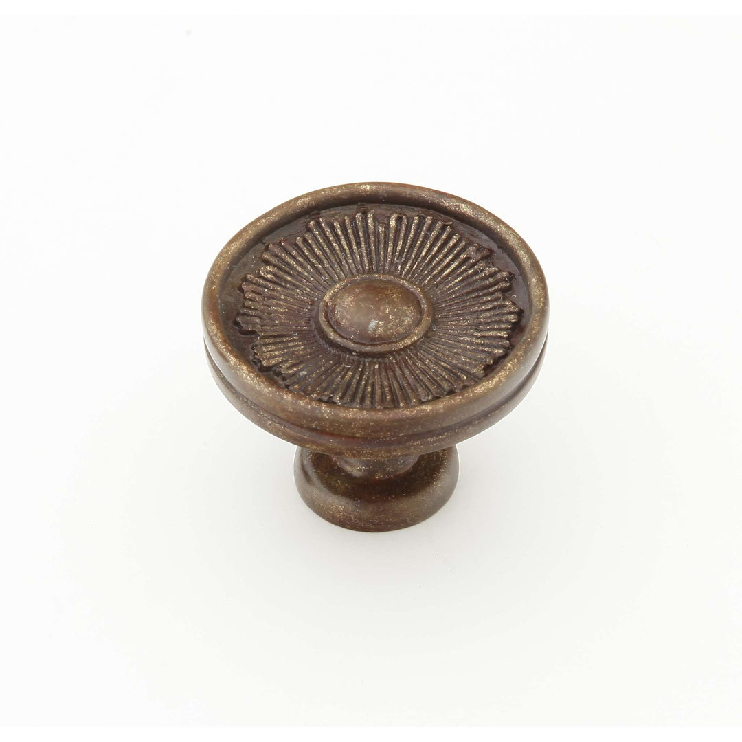 Schaub and Company - Sunburst Cabinet Knob Round