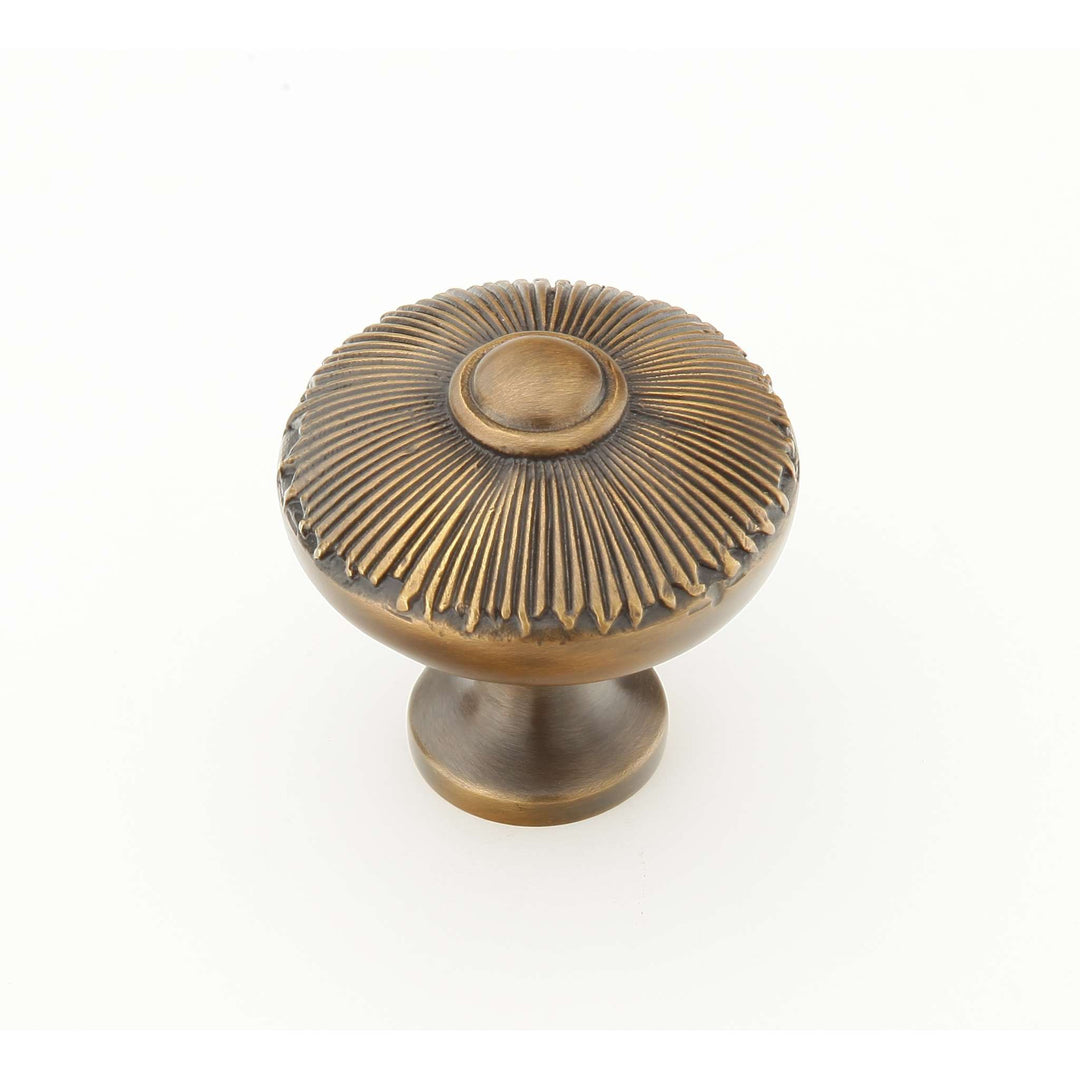 Schaub and Company - Sunburst Cabinet Knob Round